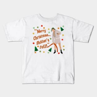 Merry Christmas Shitter’s full Kids T-Shirt